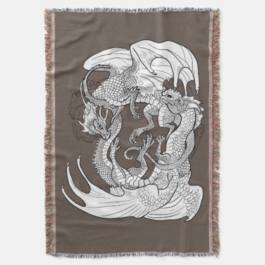 Intwind Dragons Deken (Voorkant Verticaal)