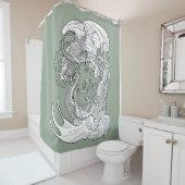 Intwind Dragons Douchegordijn (In situ)