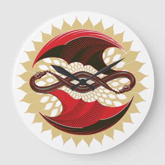 Intwind Dragons Grote Klok (Voorkant)