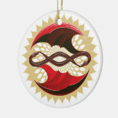 Intwind Dragons Keramisch Ornament (Links)