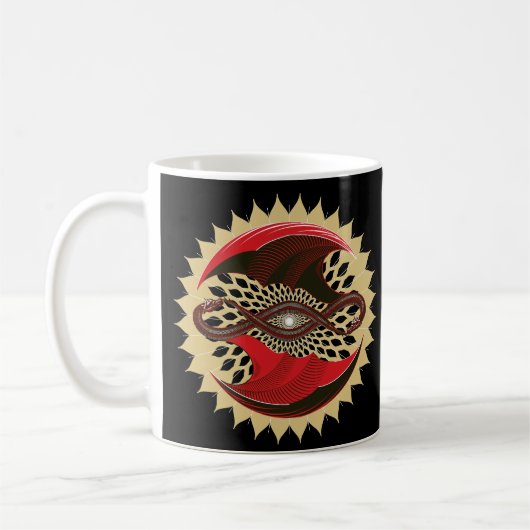 Intwind Dragons Koffiemok (Links)
