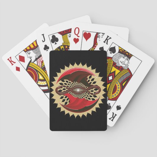 Intwind Dragons Pokerkaarten (Achterkant)