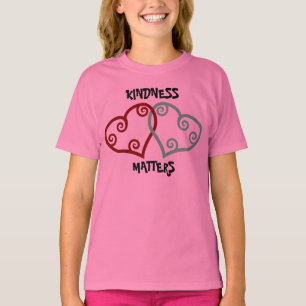 Intwind harten Kindness Materie T-shirt