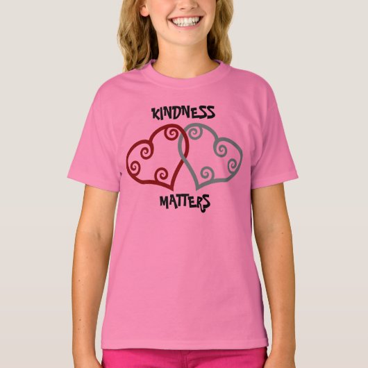 Intwind harten Kindness Materie T-shirt (Voorkant)