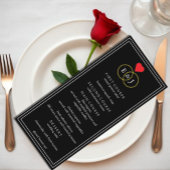 Intwind Rings Wedding Menu