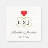 Intwind Rings Wedding Servet (Voorkant)