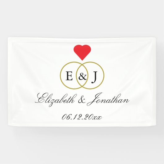 Intwind Rings Wedding Spandoek (Horizontaal)