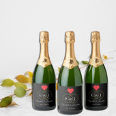 Intwind Rings Wedding Sparkling Wijnetiket