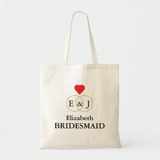 Intwind Rings Wedding Tote Bag (Voorkant)