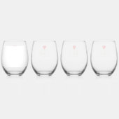 Intwind Rings Wedding Wijnglas Zonder Voet (Achterkant)