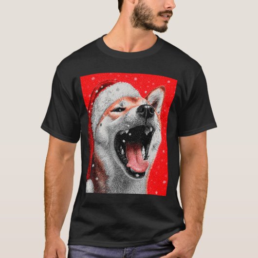 Inu Shiba Outfit T-shirt (Voorkant)