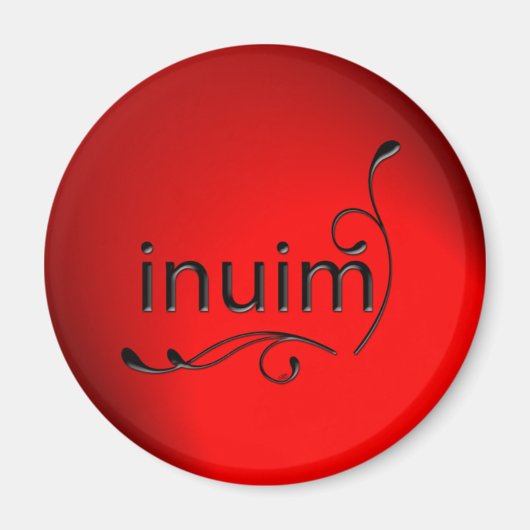 inuim magneet (Voorkant)