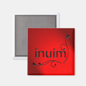 inuim magneet (Voorkant / Achterkant)