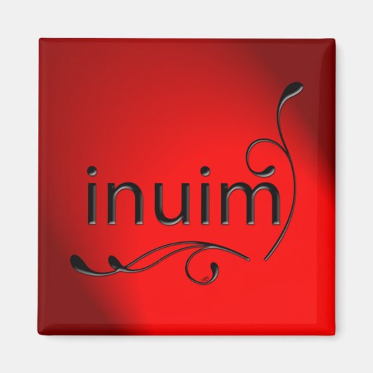 inuim magneet (Voorkant)