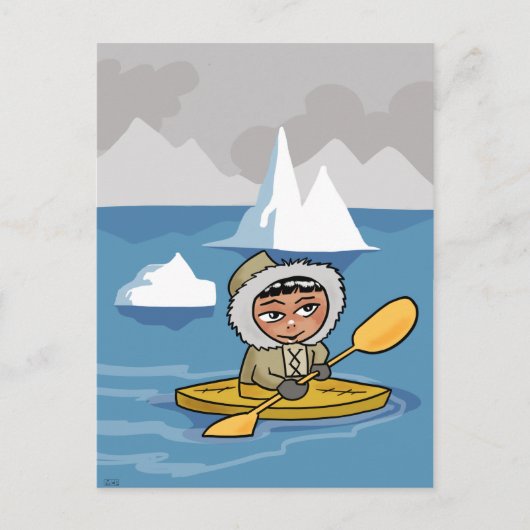 Inuit Coeptis Briefkaart (Voorkant)