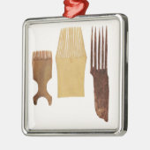 Inuit combs uit de noordwestkust van Amerika Metalen Ornament (Links)