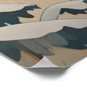 Inuit-geïnspireerde kunst: Arctic Life & Animals Poster (Hoek)