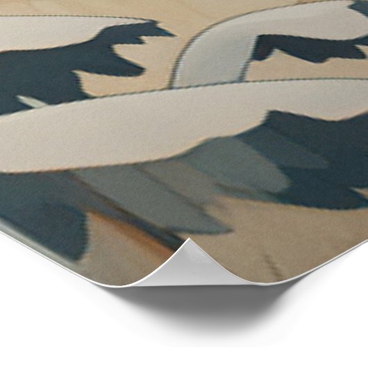 Inuit-geïnspireerde kunst: Arctic Life & Animals Poster (Hoek)