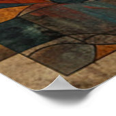 Inuit-geïnspireerde kunst: Arctic Life & Animals Poster (Hoek)