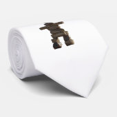 Inuit Inukshuk Native American Spirit Collectie Stropdas (Opgerold)