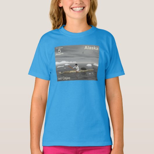 Inuit-kajak T-shirt (Voorkant)