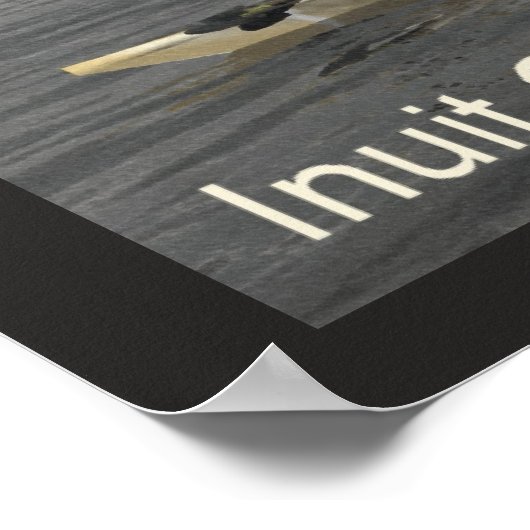 Inuit Kayak - Alaska Postage Poster (Hoek)