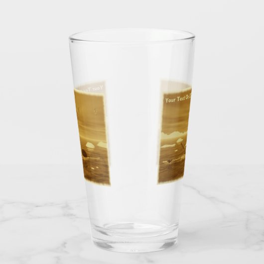 Inuit Kayak - Sepia Glas (Rechts)