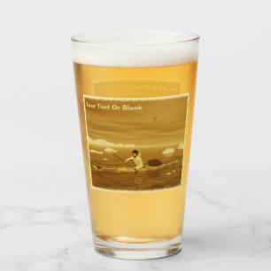 Inuit Kayak - Sepia Glas