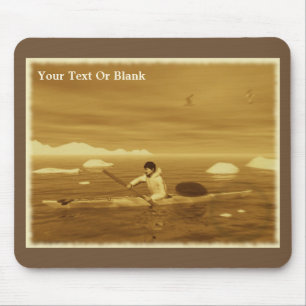 Inuit Kayak - Sepia Muismat