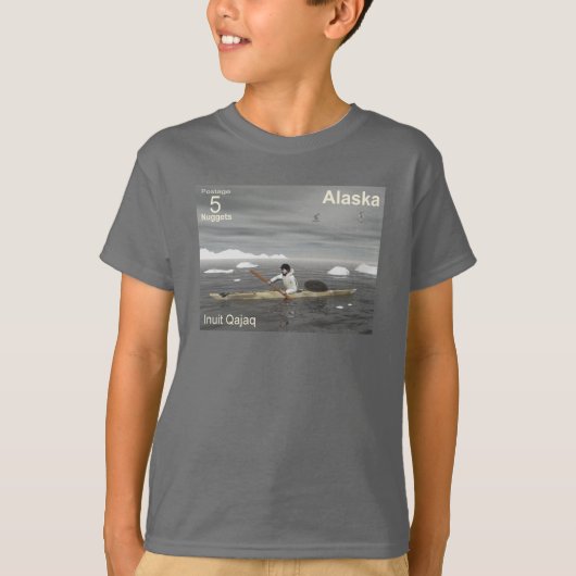Inuit Kayak T-shirt (Voorkant)
