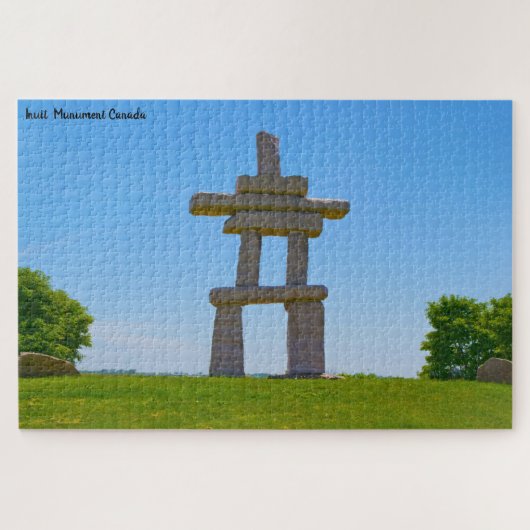 Inuit Monument Canada Monument Legpuzzel (Horizontaal)