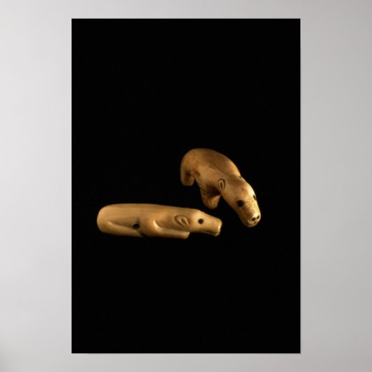 Inuit polaire beren, 14e tot 15e eeuw poster (Voorkant)