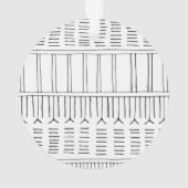 Inuit-Tattoo Ornament (achterkant)