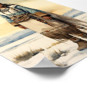 "Inuit Vrouw Portret Poster" Poster (Hoek)