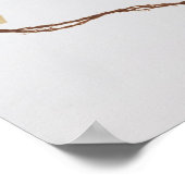 Inuit-zon/sneeuwbril Poster (Hoek)