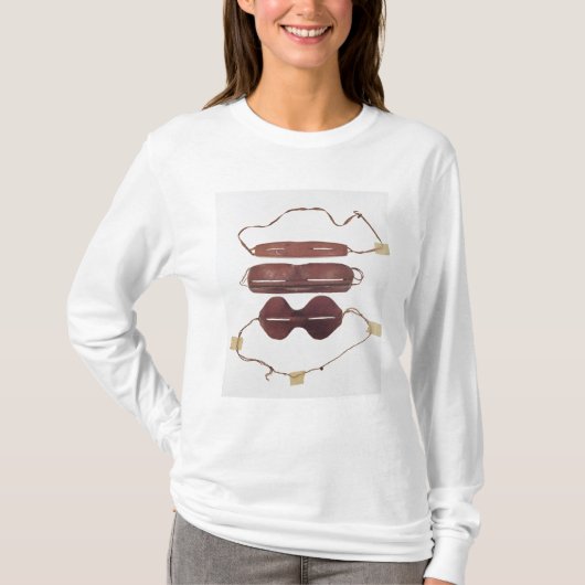 Inuit-zon/sneeuwbril T-shirt (Voorkant)