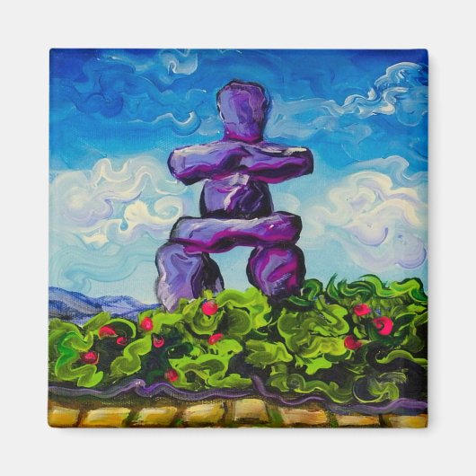 Inukshuk Magneet (Voorkant)