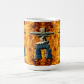 Inukshuk Native American Spirit Stones Koffiemok (Center)