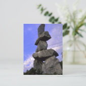 Inukshuk, Northwest Territories, Canada Briefkaart (Staand voorkant)