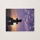 Inukshuk Northwest Territories, Canada Legpuzzel (Horizontaal)