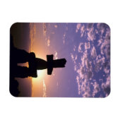 Inukshuk Northwest Territories, Canada Magneet (Horizontaal)