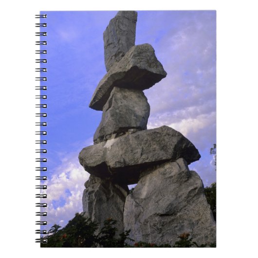 Inukshuk, Northwest Territories, Canada Notitieboek (Voorkant)
