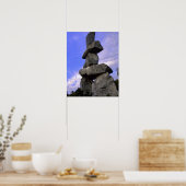 Inukshuk, Northwest Territories, Canada Poster (Keuken)