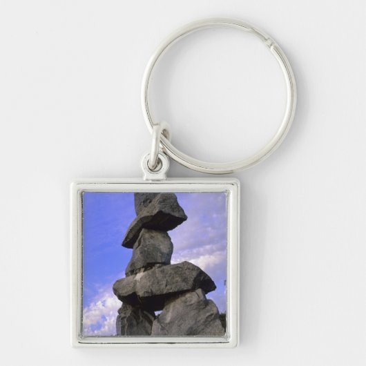 Inukshuk, Northwest Territories, Canada Sleutelhanger (Voorkant)