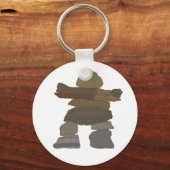 Inukshuk Sleutelhanger (Voorkant)