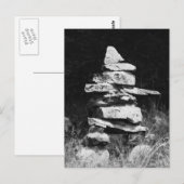 Inukshuk Stands Strong Briefkaart (Voorkant / Achterkant)