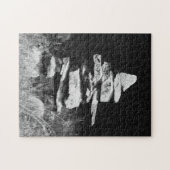 Inukshuk - Stone Man Figuur Legpuzzel (Horizontaal)