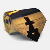 Inukshuk Stropdassen Vancouver Souvenir Necktie Cu (Opgerold)