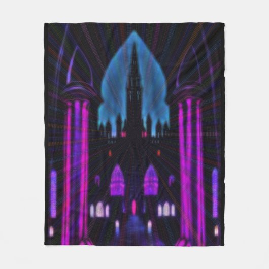 Inumbrate Citadel Fleece Deken (Voorkant)