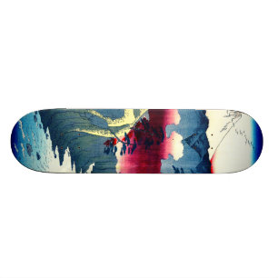 Inume Pass Kai Province Japan 1858 Persoonlijk Skateboard